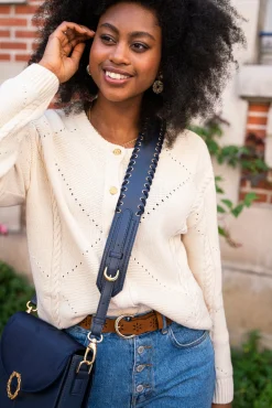 Minuit sur Terre Straps For Bags<Anse Laçage Bleu Minuit