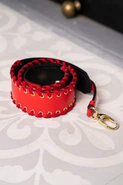 Minuit sur Terre Straps For Bags<Anse Laçage Rouge Baiser