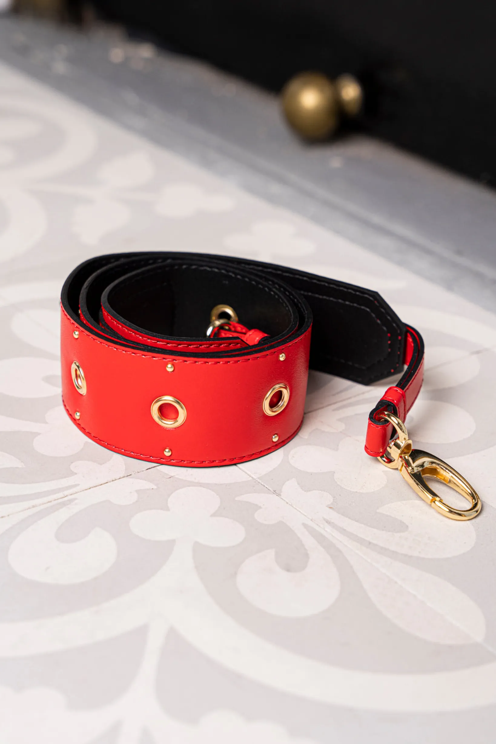 Minuit sur Terre Straps For Bags<Anse Oeillets Rouge Baiser