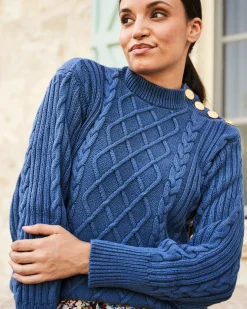 Minuit sur Terre Sweaters & Vests<Boréal Bleu Glacier