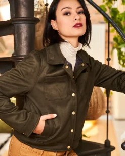 Minuit sur Terre Jackets & Coats<Camille Kaki