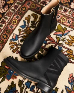 Minuit sur Terre Low Boots<Catimini Noir