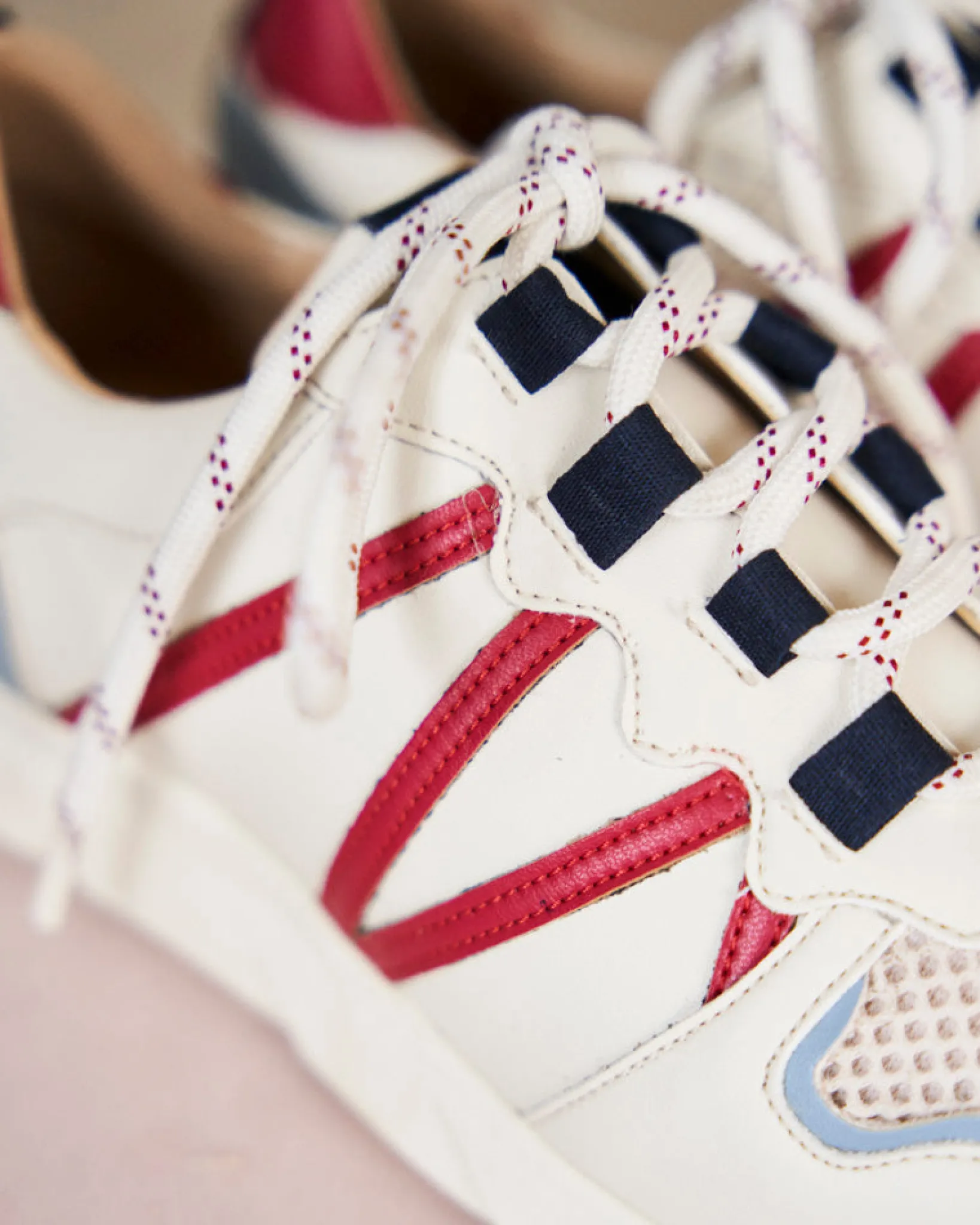Minuit sur Terre Sneakers<Chamois Hortensia