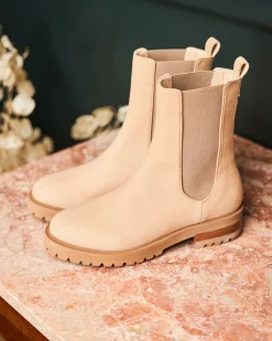 Minuit sur Terre Low Boots<Chelsea Latte