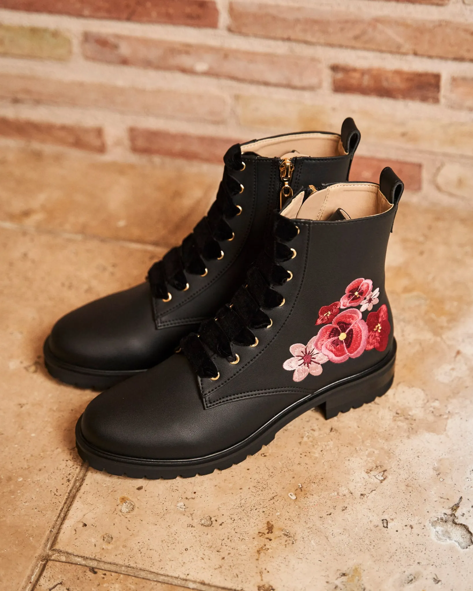 Minuit sur Terre Low Boots<Fantaisie Noir