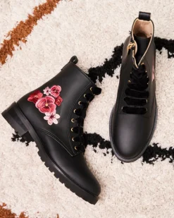 Minuit sur Terre Low Boots<Fantaisie Noir