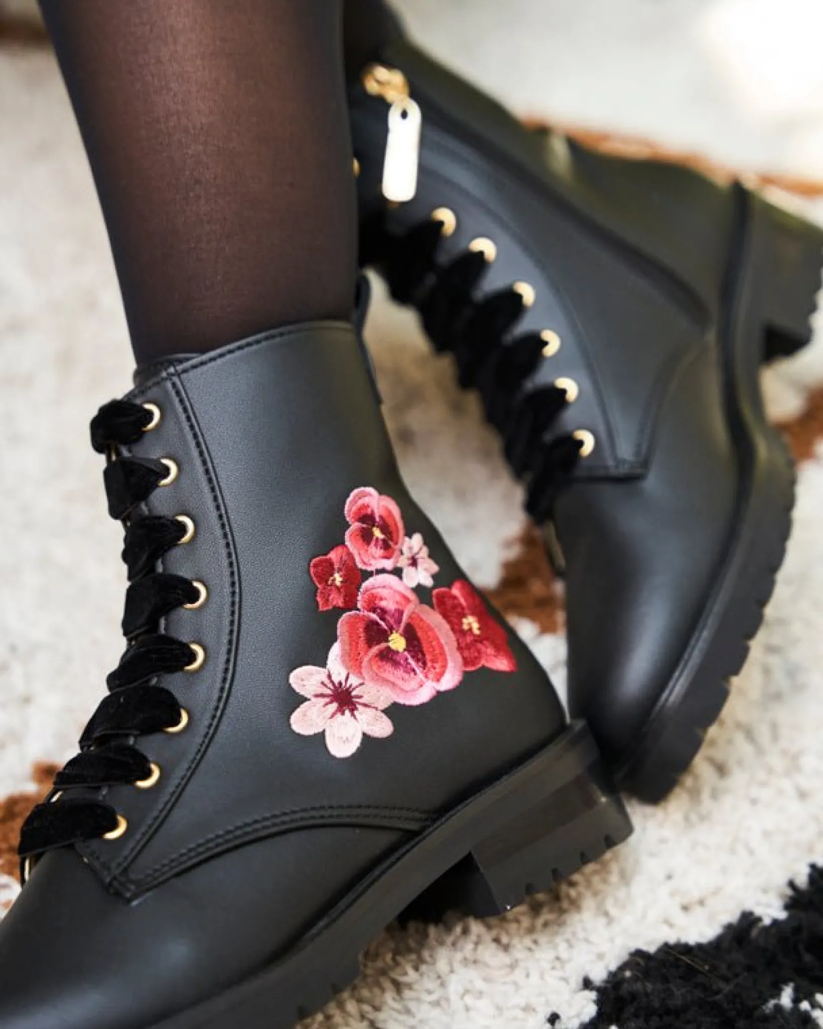 Minuit sur Terre Low Boots<Fantaisie Noir
