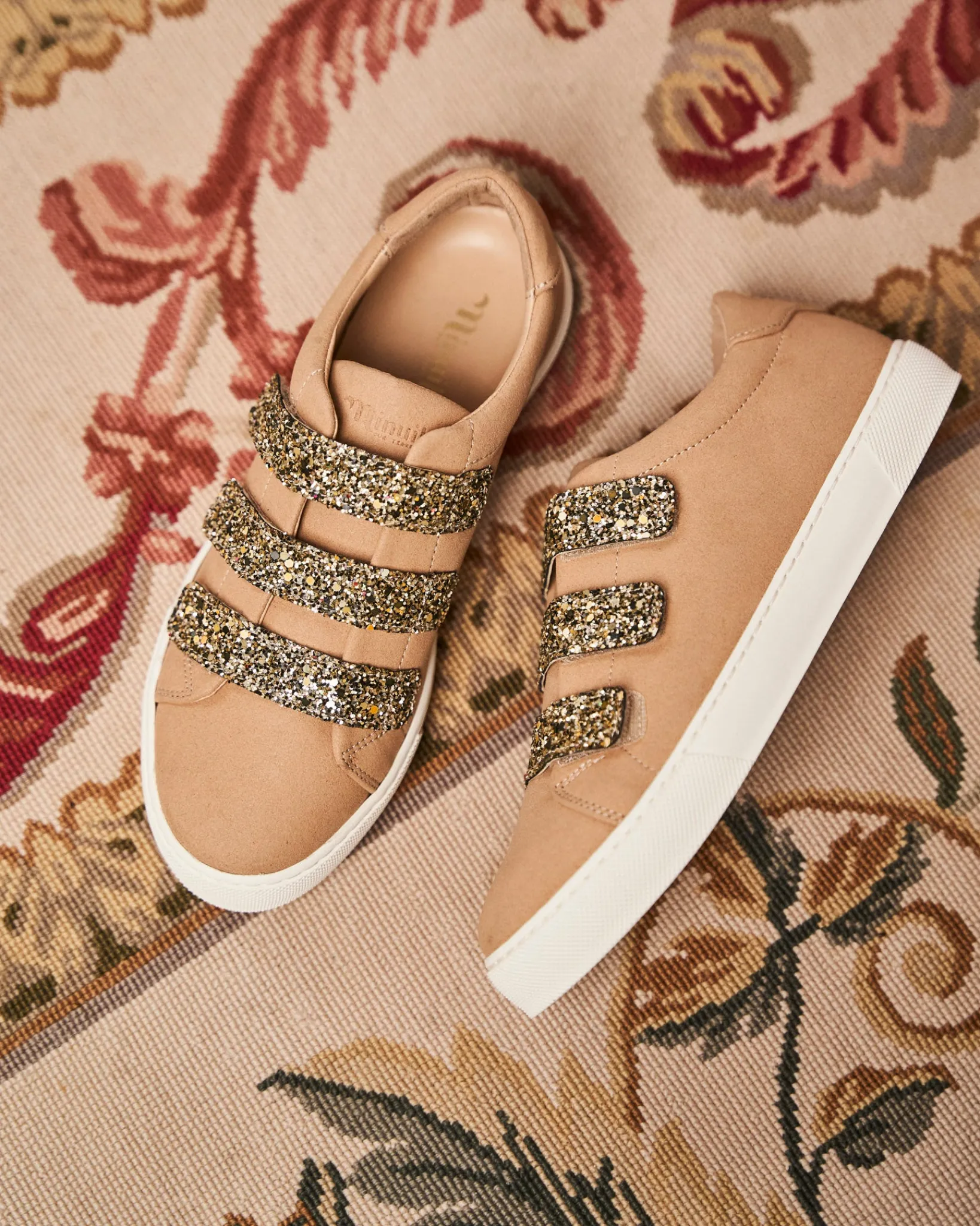 Minuit sur Terre Sneakers<Farandole Latte