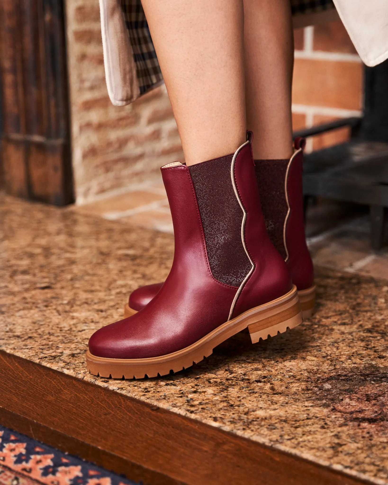Minuit sur Terre Low Boots<Fugace Grand Cru