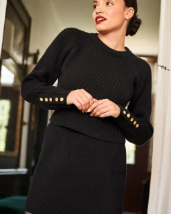 Minuit sur Terre Sweaters & Vests<Giboulée Noir