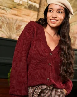 Minuit sur Terre Sweaters & Vests<Givre Bordeaux