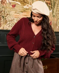 Minuit sur Terre Sweaters & Vests<Givre Bordeaux