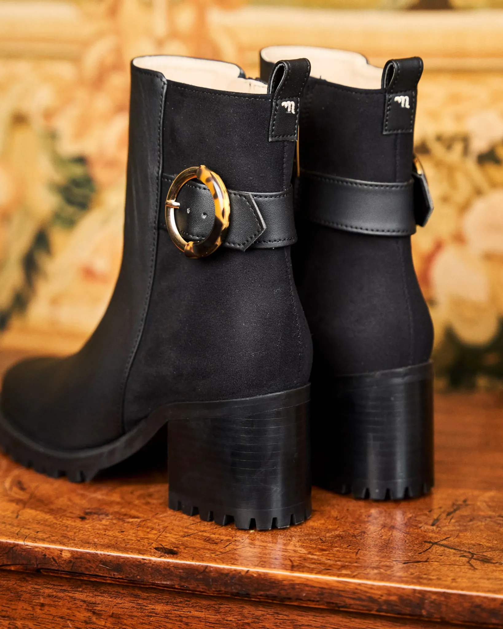 Minuit sur Terre Heeled Boots<Hercule Noir