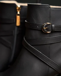 Minuit sur Terre Heeled Boots<Intrigue Noir