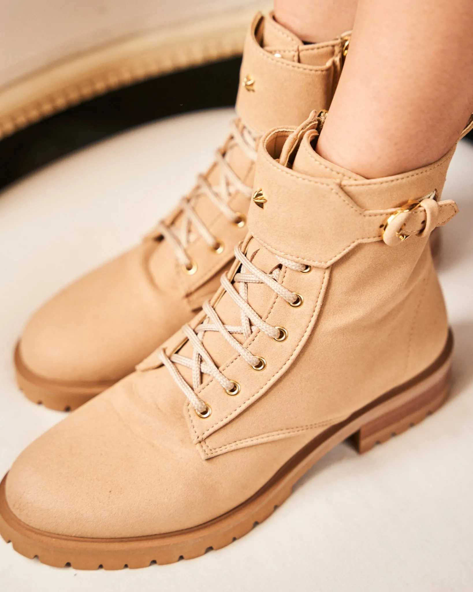 Minuit sur Terre Low Boots<Jupiter Latte