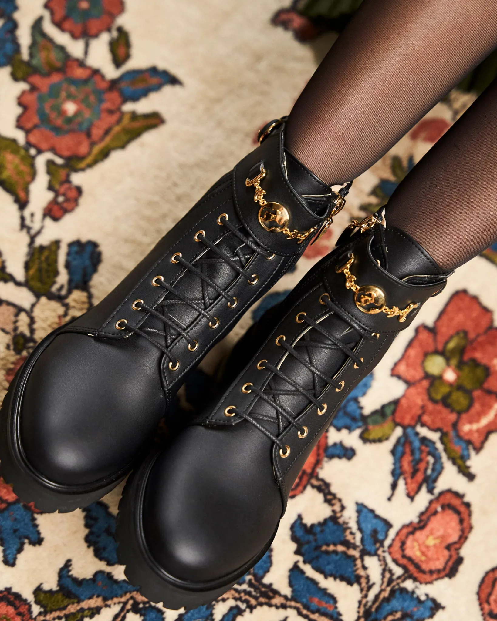 Minuit sur Terre Low Boots<Newcastle Noir