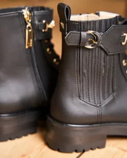 Minuit sur Terre Low Boots<Newcastle Noir