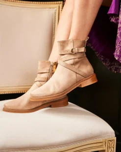 Minuit sur Terre Low Boots<Ombre Sable