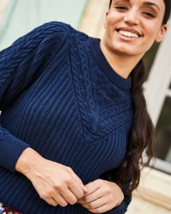 Minuit sur Terre Sweaters & Vests<Orage Bleu Minuit