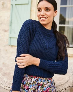 Minuit sur Terre Sweaters & Vests<Orage Bleu Minuit