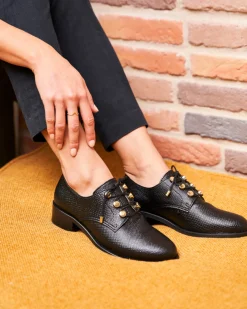 Minuit sur Terre Loafers & Derbies<Piccadilly Noir Python