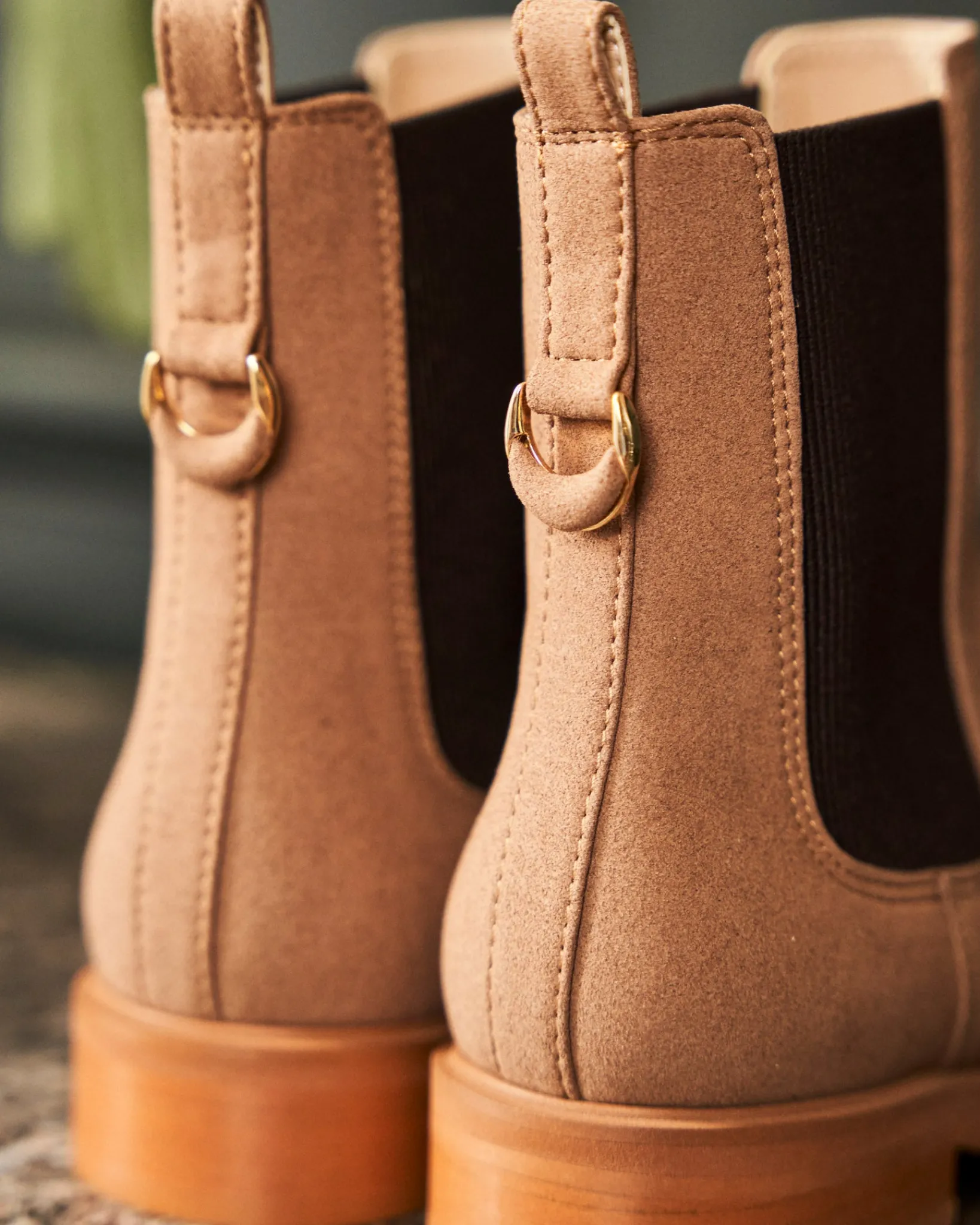 Minuit sur Terre Low Boots<Secret Moka