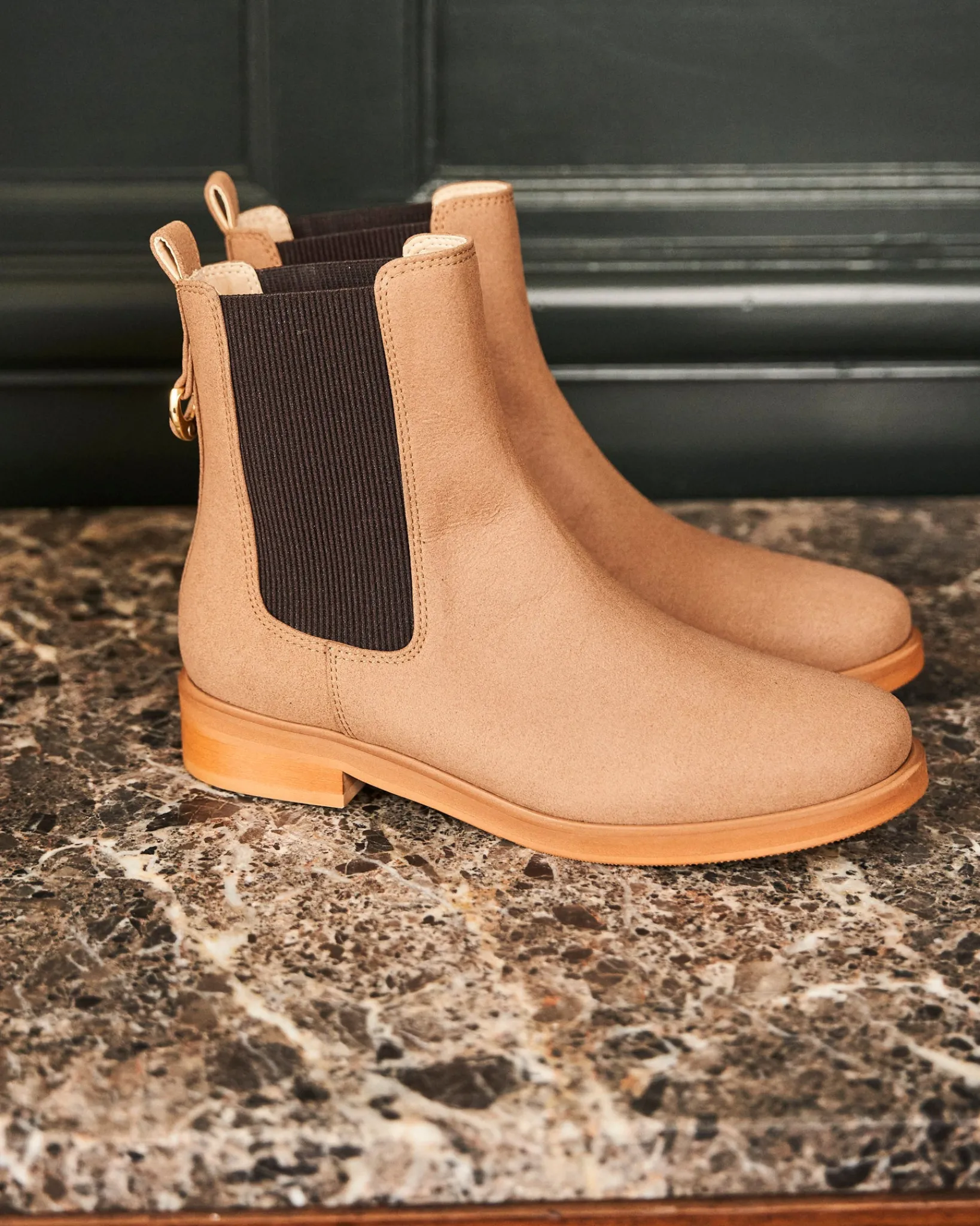 Minuit sur Terre Low Boots<Secret Moka