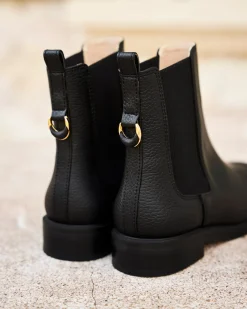 Minuit sur Terre Low Boots<Secret Noir