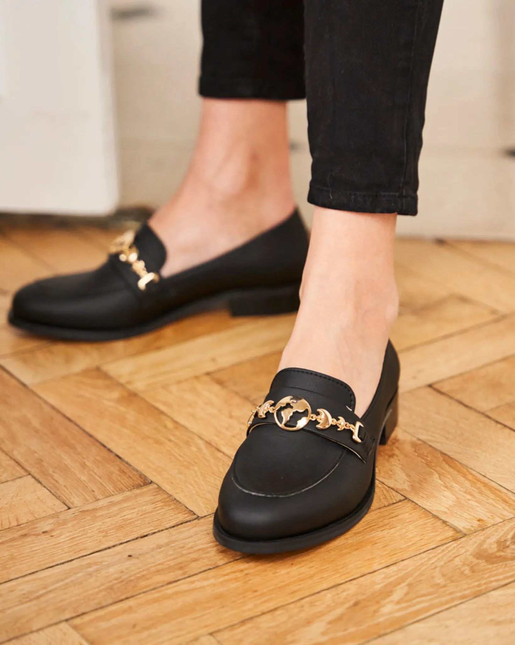 Minuit sur Terre Loafers & Derbies<Symbole Noir