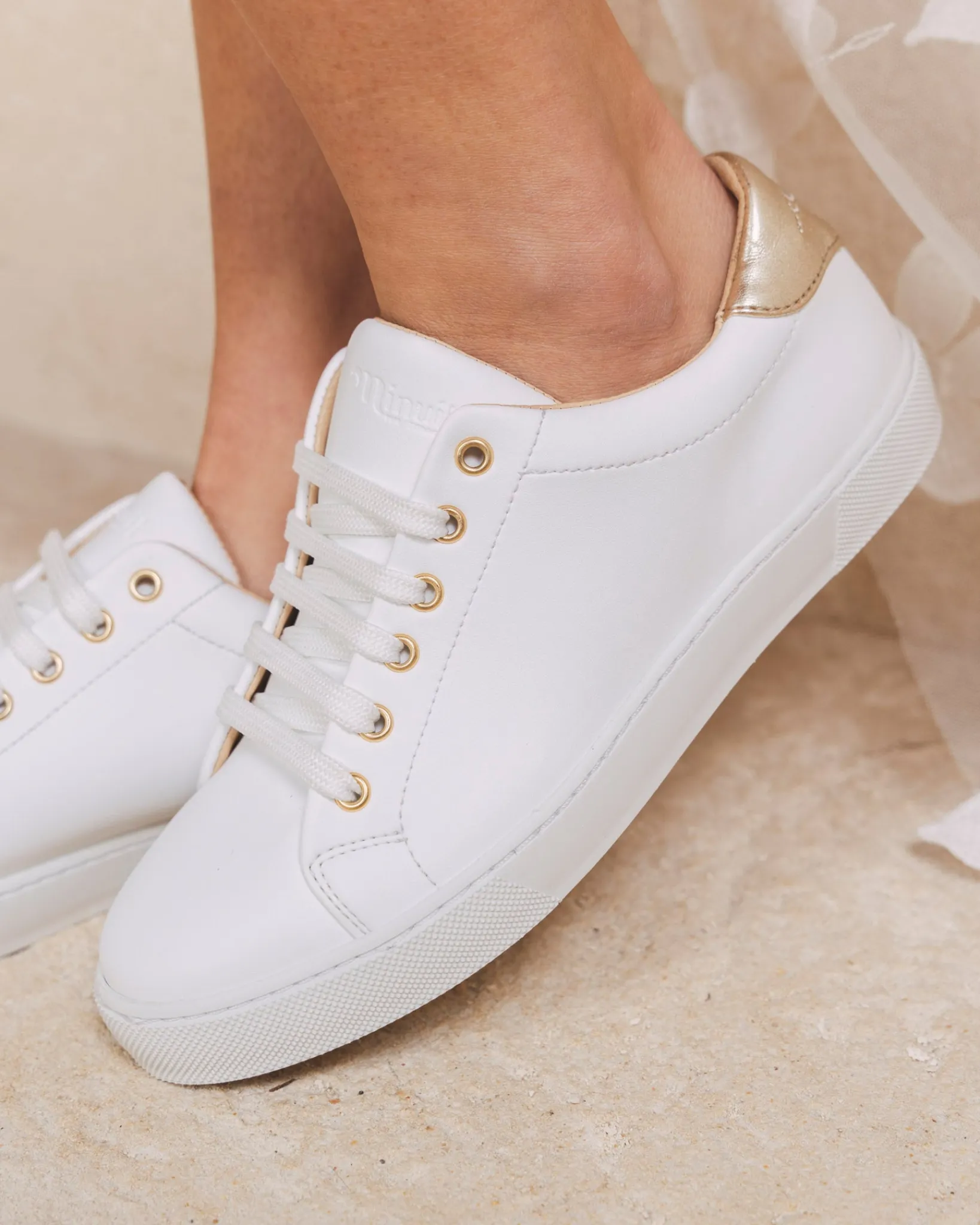 Minuit sur Terre Sneakers<Virevolte Blanc