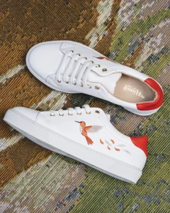 Minuit sur Terre Sneakers<Virevolte Colibri Rouge