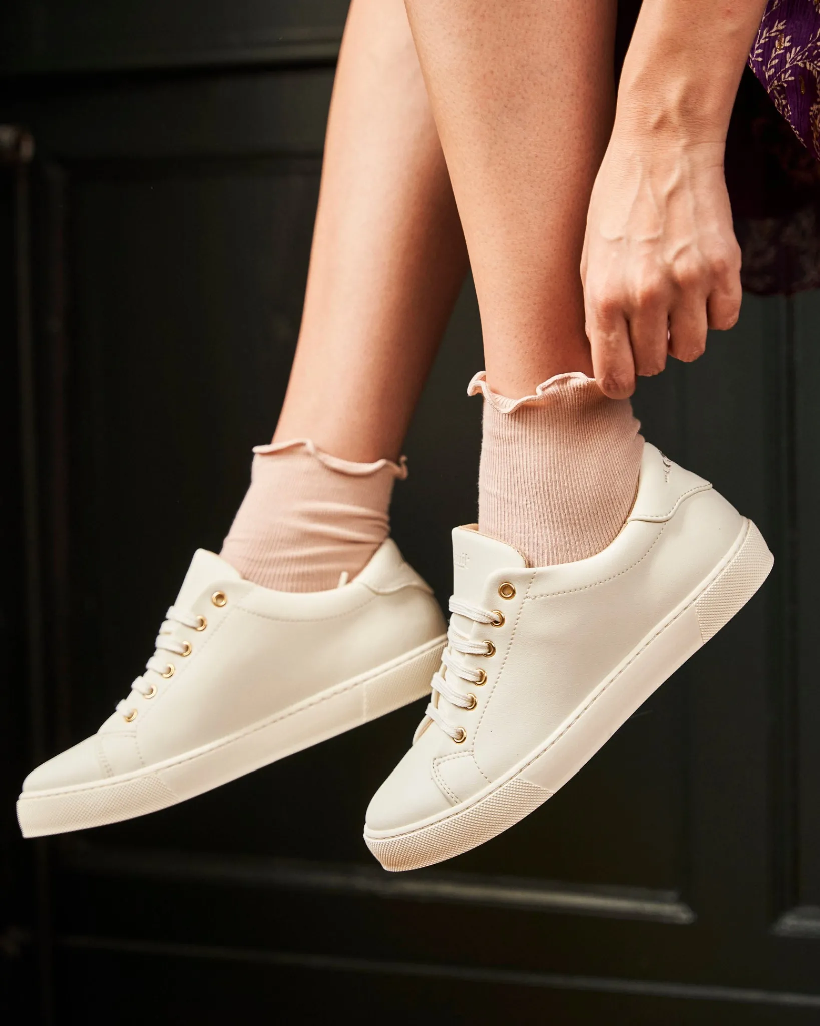 Minuit sur Terre Sneakers<Virevolte Crème
