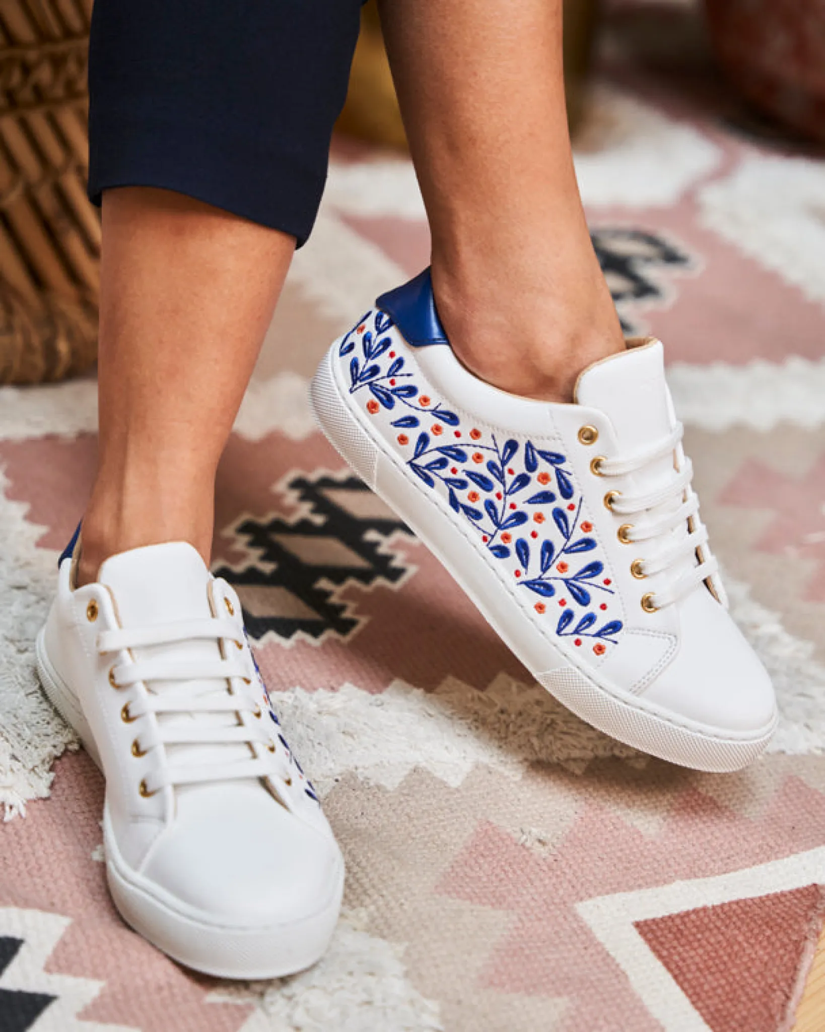 Minuit sur Terre Sneakers<Virevolte Feuillages