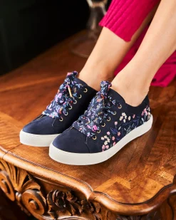 Minuit sur Terre Sneakers<Virevolte Fleurs de Minuit