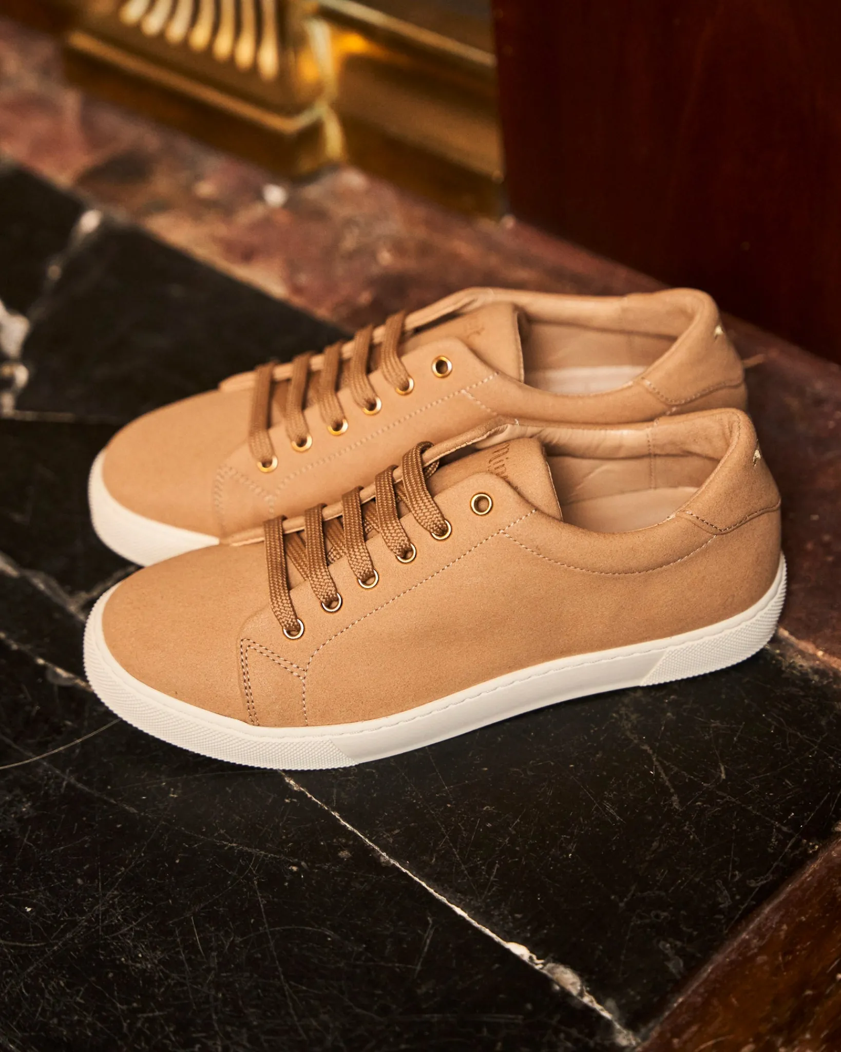 Minuit sur Terre Sneakers<Virevolte Latte