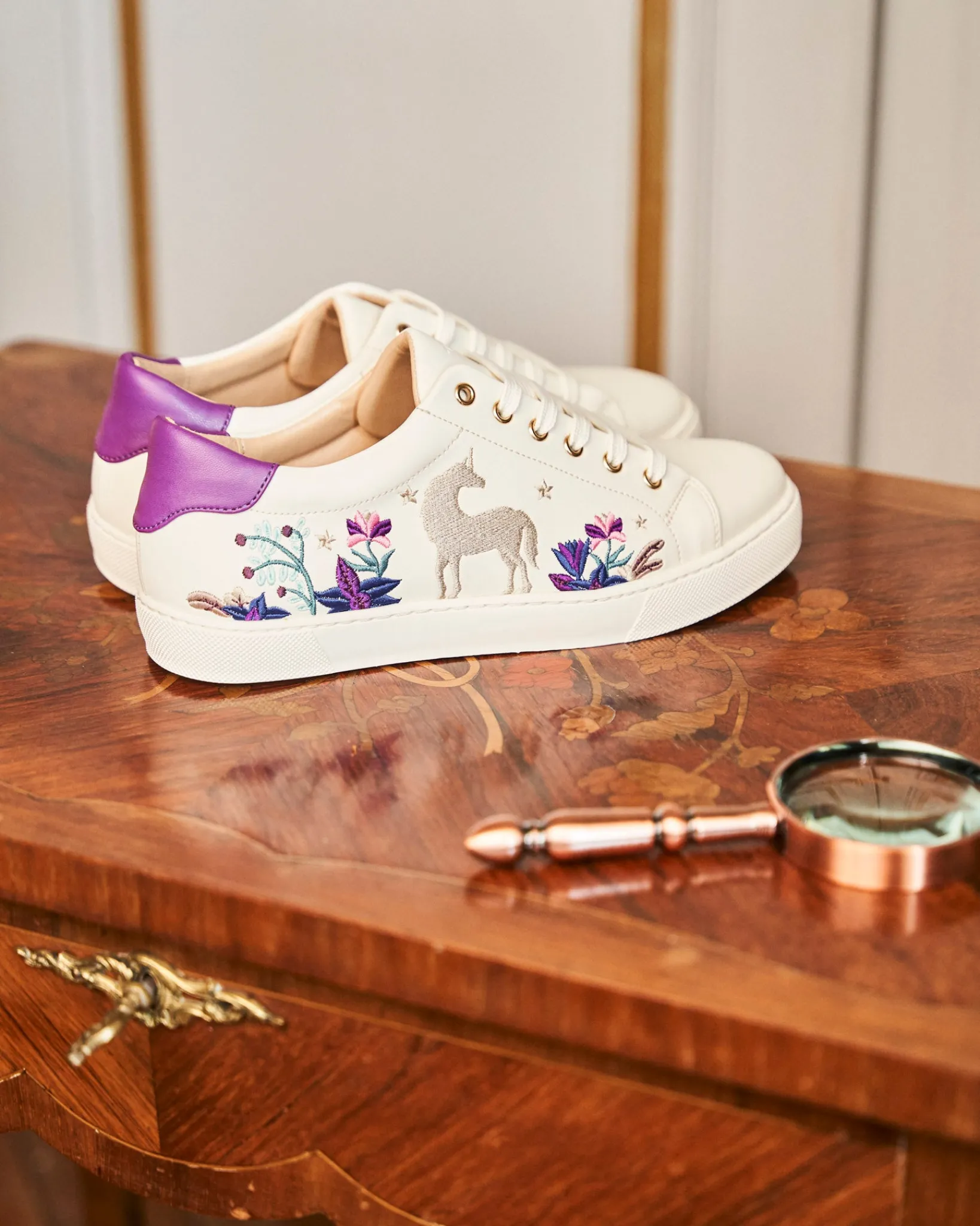 Minuit sur Terre Sneakers<Virevolte Licorne