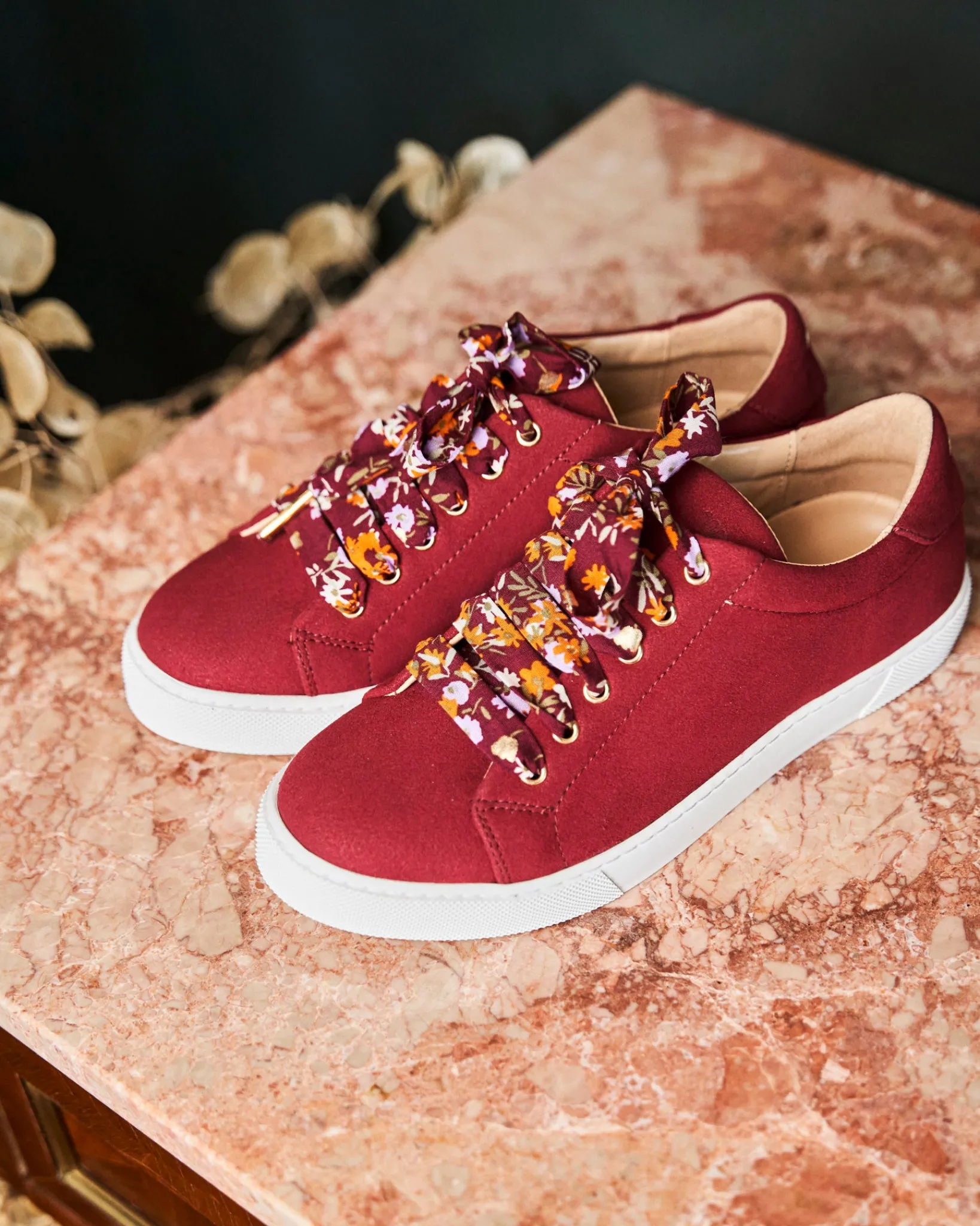 Minuit sur Terre Sneakers<Virevolte Rubis