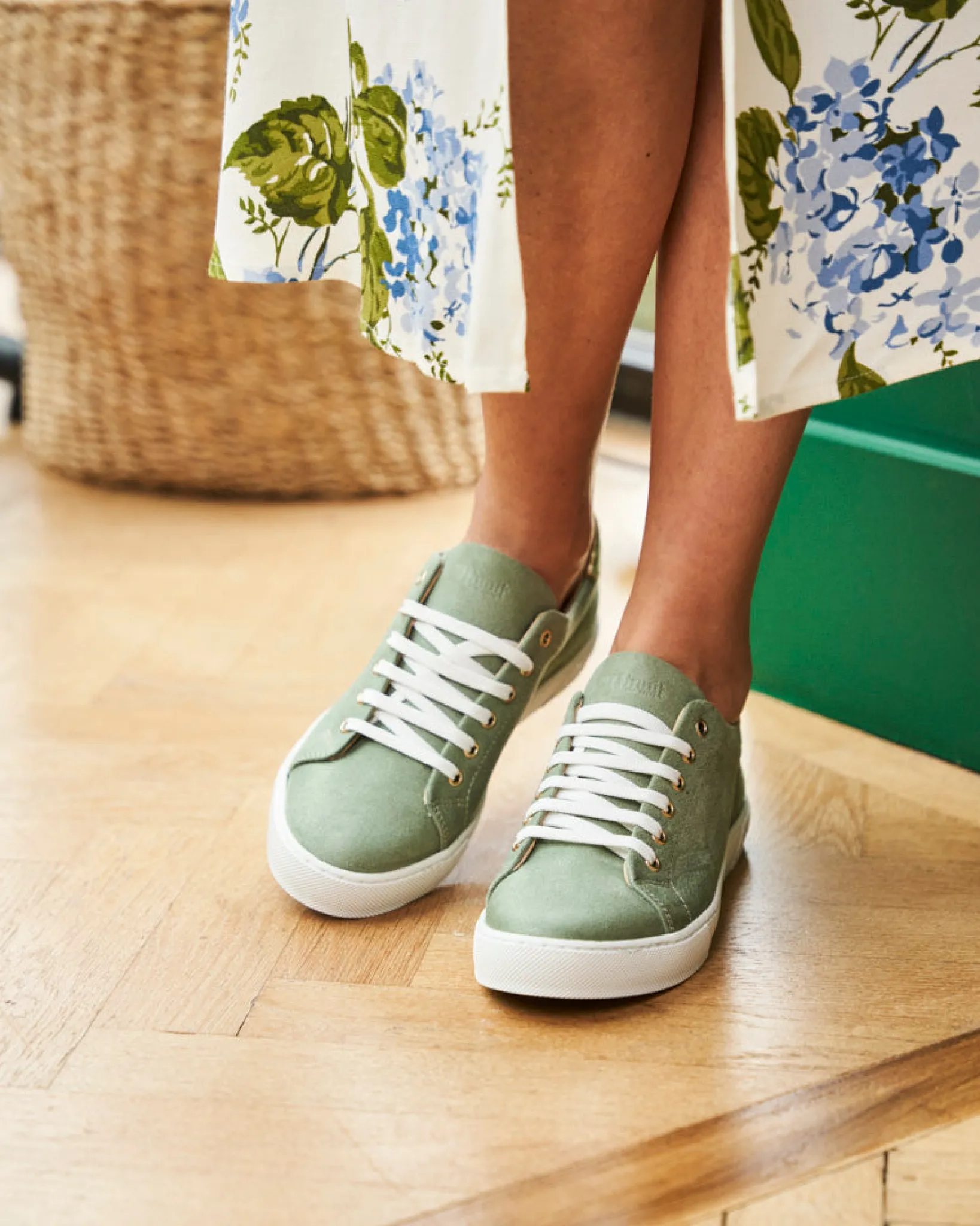 Minuit sur Terre Sneakers<Virevolte Sauge