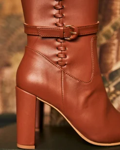 Minuit sur Terre Boots<Westminster Camel