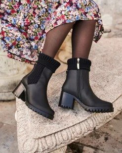 Minuit sur Terre Heeled Boots<Zodiaque Noir