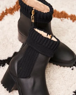 Minuit sur Terre Heeled Boots<Zodiaque Noir